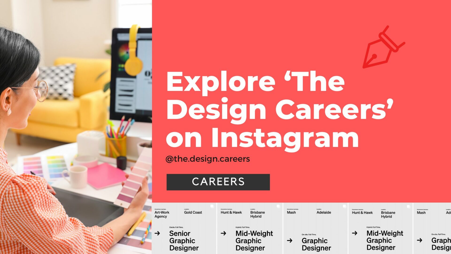 Discover Your Design Destiny: Explore The Design Careers on Instagram!