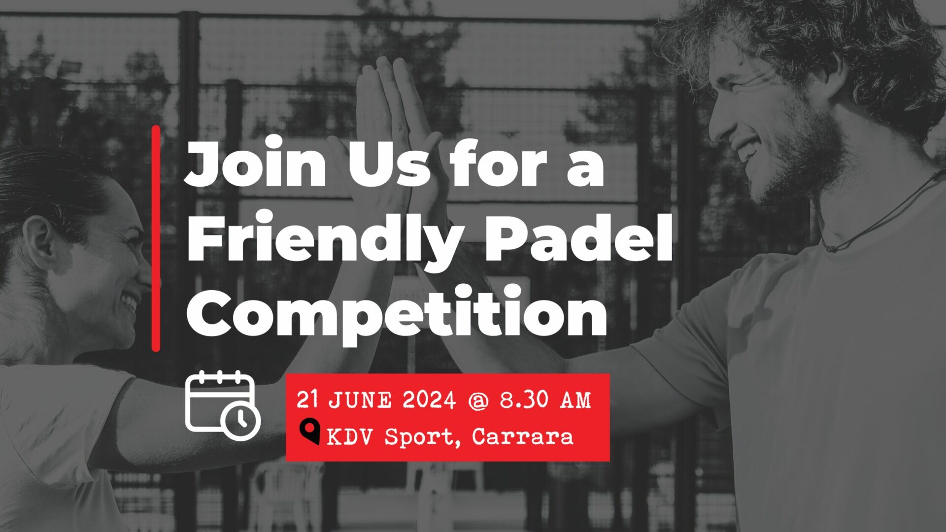 21 June 2024: Join Us For a Friendly Padel Competition
